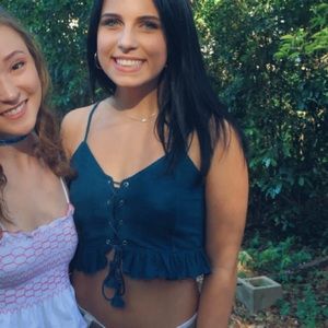 American Eagle cropped Tank